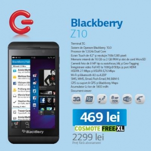 Blackberry Z10, la SUPEROFERTA la Germanos Ploiesti
