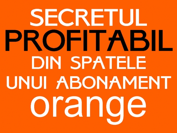 secrete oferte Orange