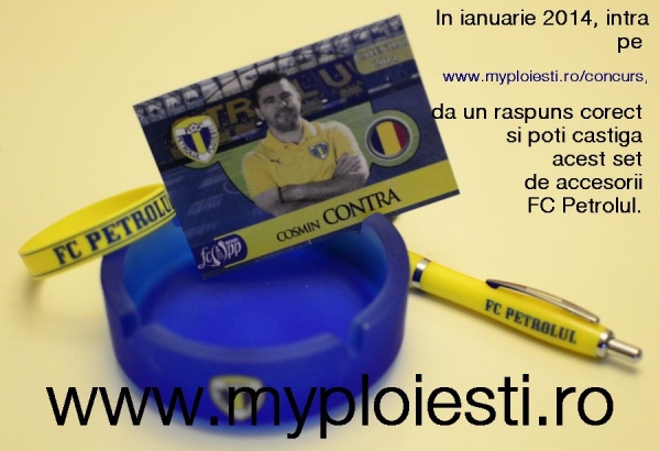 Castiga un set de accesorii FC Petrolul raspunzand la intrebari despre Ploiesti