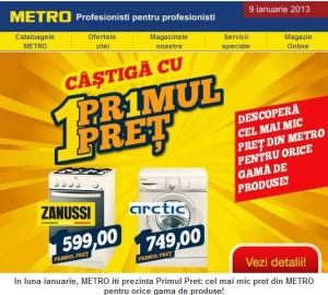 Metro a lansat azi oferta PRIMUL PRET - foto