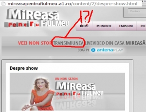 Limba romana doare la Antena 1, la MIREASA pentru FIUL MEU - foto