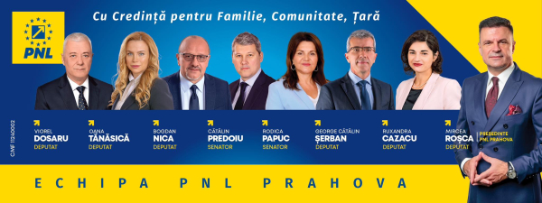 Candidatii PNL Prahova pentru alegerile parlamentare