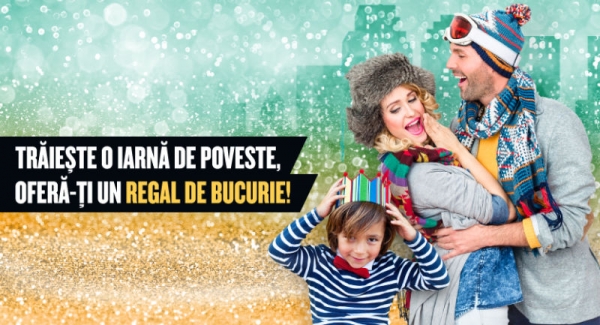 Surprizele iernii se țin lanț la Ploiești Shopping City