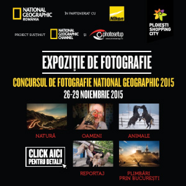 Ploieşti Shopping City iti prezinta fotografiile din concursul National Geographic Romania