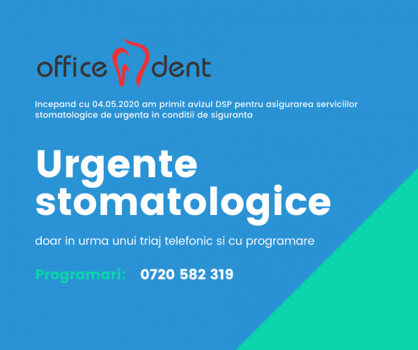 Officedent a redeschis clinica din Ploiesti pentru urgente stomatologice