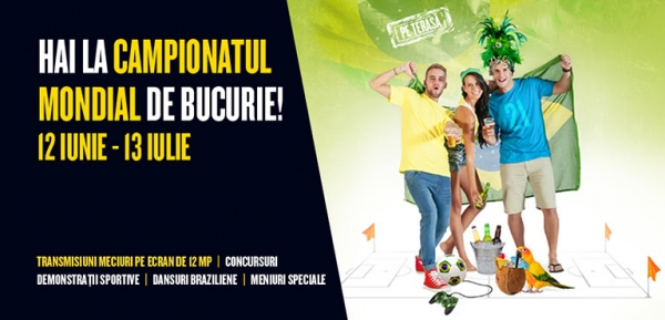 Ia parte la Campionatul Mondial de Bucurie, la Ploiesti Shopping City