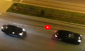VIDEO - marșul anti-restricții al șoferilor, noaptea, cu poliția după ei