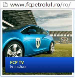Petrolul isi face post tv - FCP TV - foto