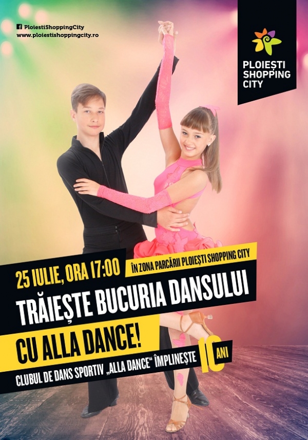 SUPER-spectacol Alla Dance, la Ploieşti Shopping City