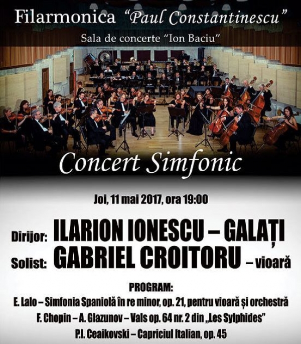 Vioara Guarneri a lui George Enescu vine la Filarmonica Ploiesti