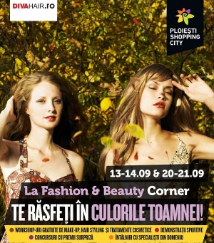 Fashion&amp;Beauty Corner, din nou, in acest weekend, la Ploiești Shopping City