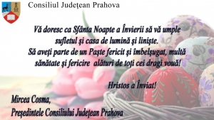 Consiliul Judetean Prahova - Mesaj de Pasti
