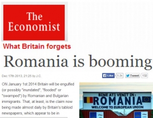 Romania is booming - citeste IN ORIGINAL textul aparut despre ROMANIA in The Economist