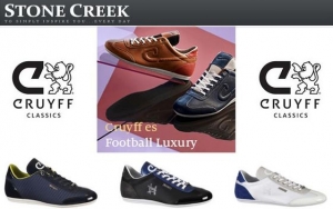 Stone Creek Ploiesti a adus gama de pantofi CRUYFF