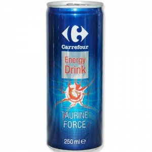 Energy Drink de la Carrefour este energizantul cu cele mai multe E-uri. Vezi TOPUL!