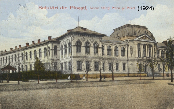 Poze vechi - Ploiestiul Vechi - Liceul Sf. Petru si Pavel